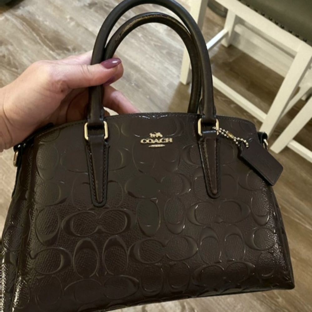 black coach purse